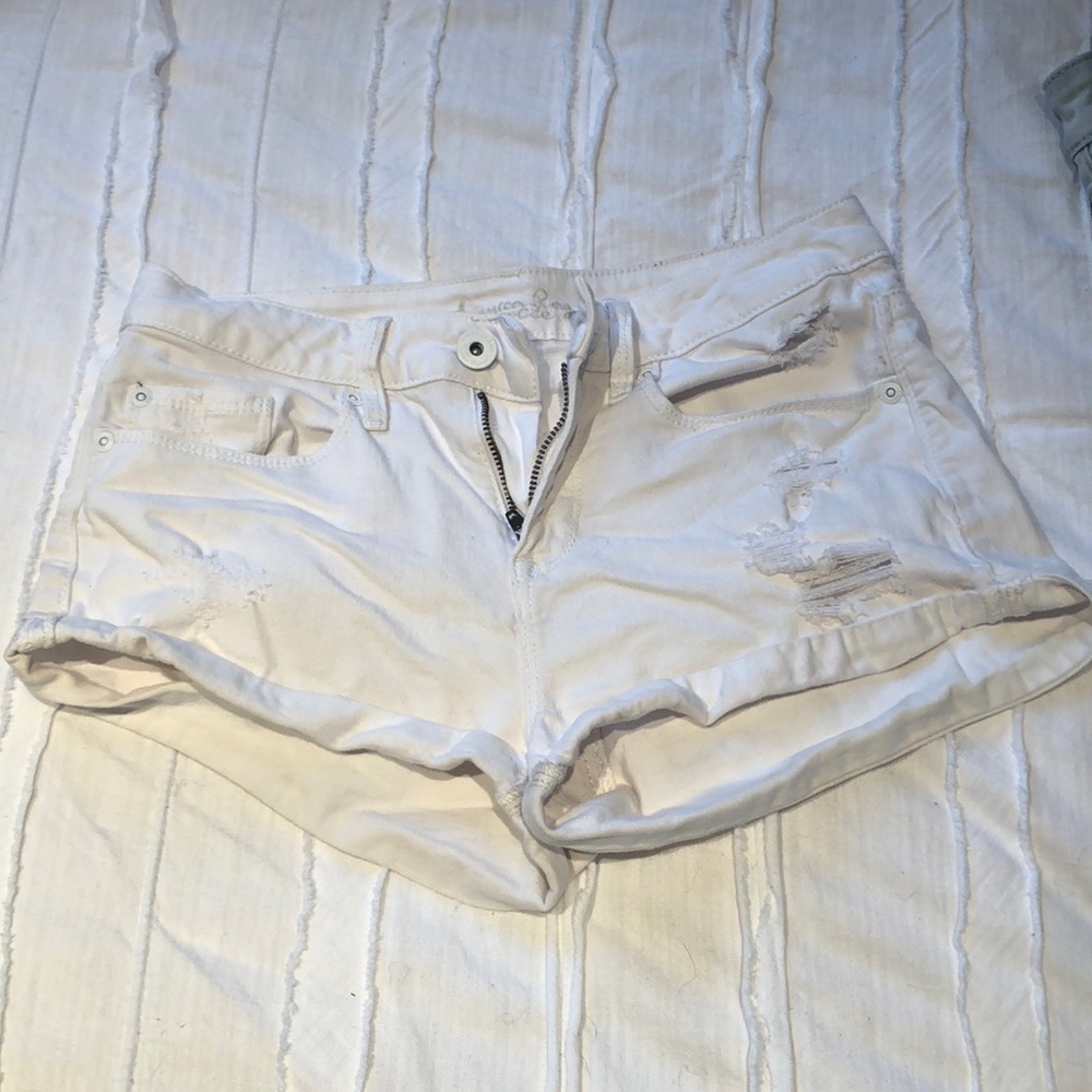 American Rag White Denim Shorts